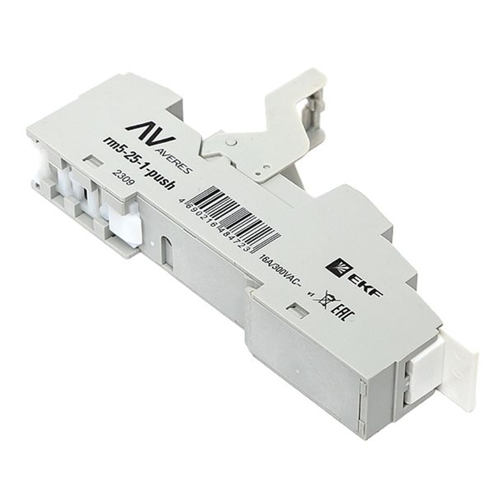 Разъем для реле РM5 25/1 Push-in EKF AVERES (10.00 шт.)