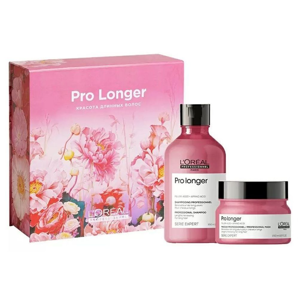 L'Oreal Professional Pro Longer - Набор Шампунь + Маска (300 мл + 250 мл)