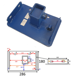 SYJ-4.0-H-1000-10A Основание верхней крышки
