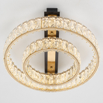 Citilux PALANT CL325152 LED Люстра хрустальная Чёрный+Бронза