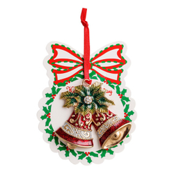 Украшение новогоднее 5.5см с подвеской Lamart Noel Колокольчики