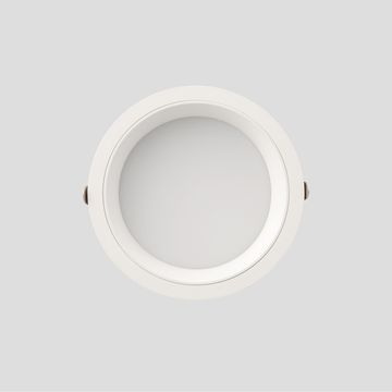 Встраиваемый светильник IP44 LED 12W 4000К CLT 529C135 WH 4000K белый Crystal Lux