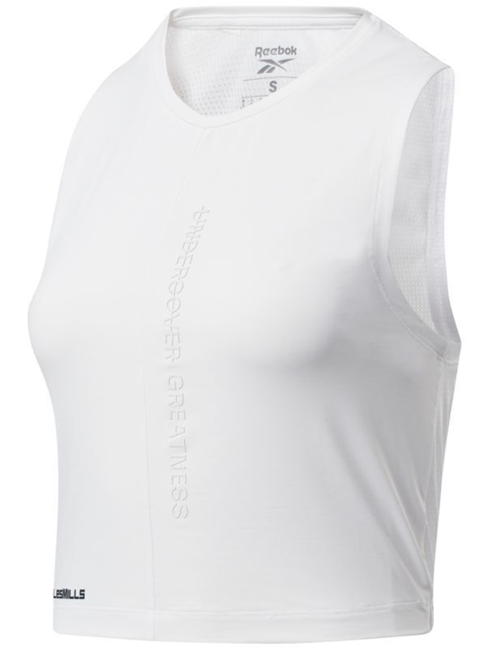 Женская теннисная футболка Reebok LM AC Style Tank - white