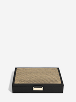 Органайзер для украшений Stackers Classic Jewellery Box Lid - Taupe Woven (Sage Green / светло-зеленый / Sage Green)