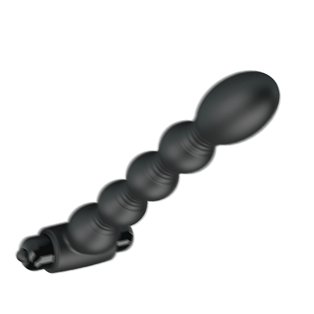 Анальная вибро-елочка 18,2см Mr.Play Vibrating Anal Plug BI-040105-MR