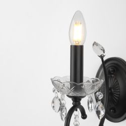 Бра светильник Rivoli Anamaria 2097-401 1 х Е14 40 Вт классика | Классика
