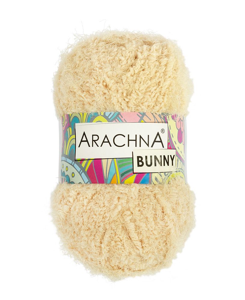 Пряжа Arachna Bunny / уп.5 мот. по 100г, 110м, 59 св.бежевый Пряжа Arachna Bunny / уп.5 мот. по 100г, 110м, 59 св.бежевый