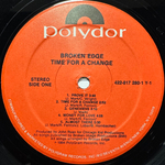 Broken Edge - Time For A Change (США 1984г.)