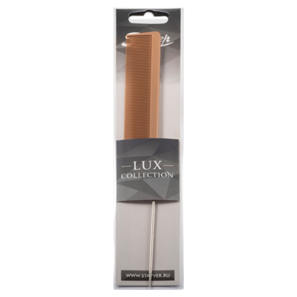 Расческа Stavver LUX 3 с металлическим хвостиком