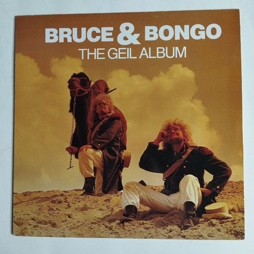 Винтажная виниловая пластинка LP Bruce and Bongo The Geil Album (Germany 1986)