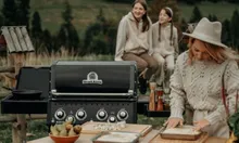 Газовый гриль Broil King Baron 490 IRХ Shadow, 6 горелок (с ИК-горелкой и возможностью установки пеллетного модуля), вертел, чёрный