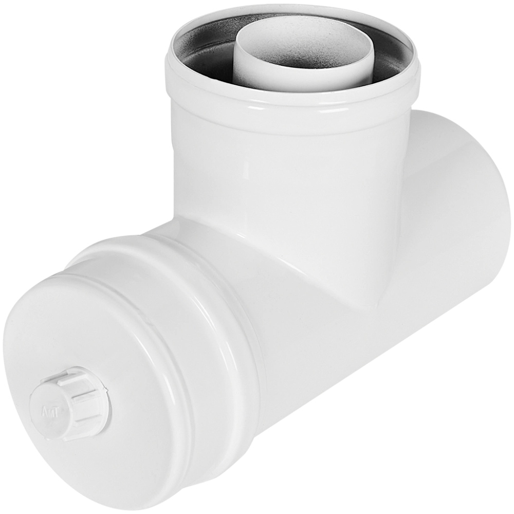 ROMMER RCA-6010-000103 Конденсатоотводчик коаксиальный Т-образный D 60/100