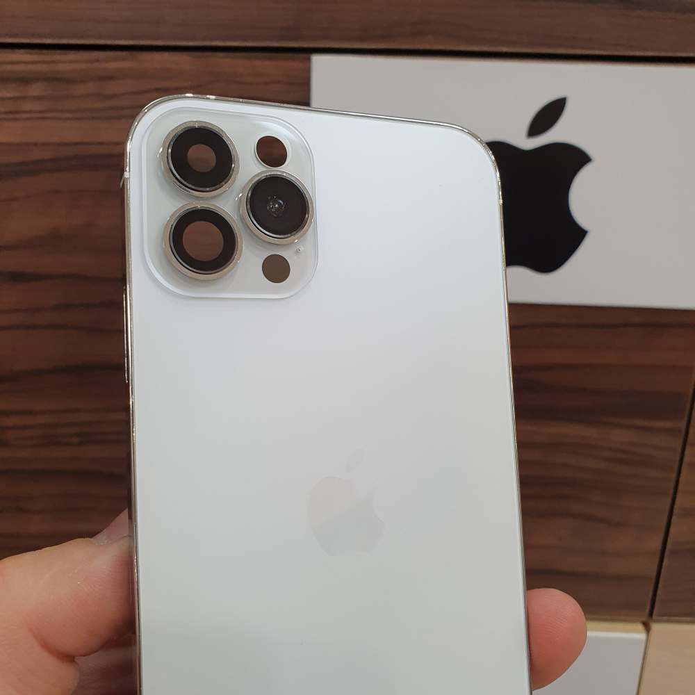 Корпус для iPhone 11 в стиле iPhone 14Pro (цвет: Серебристый)