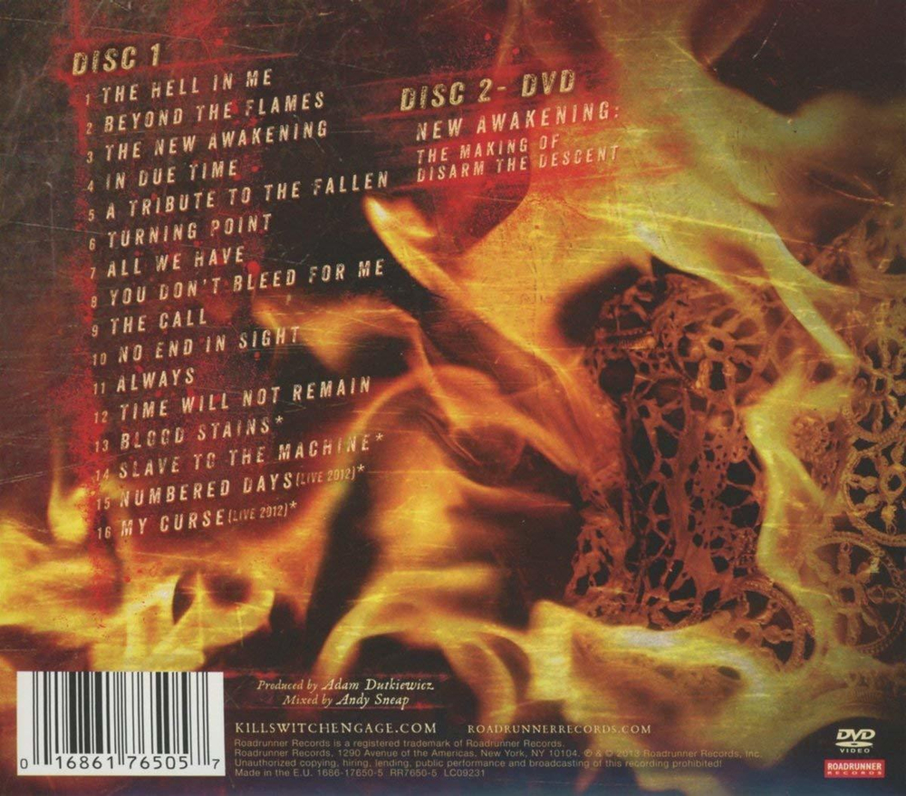 Killswitch Engage / Disarm The Descent (Special Edition)(CD+DVD)