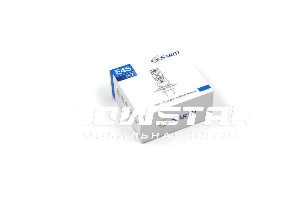Cветодиодные лампы H7 Sariti E4S с вентилятором, 12V, 25W, 5500K (комплект, 2шт)