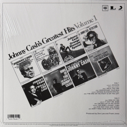 Виниловая пластинка Johnny Cash ‎– Greatest Hits Volume 1 LP
