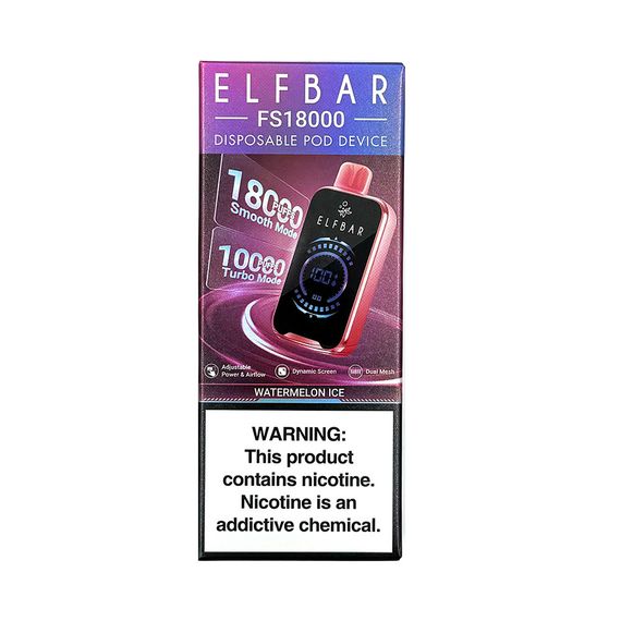 Elf Bar FS18000 - Watermelon Ice (5% nic)