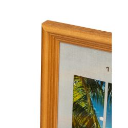 Фоторамка Image Art С18 13х18 деревянная из сосны, цвет орех, вставка стекло | Image Art