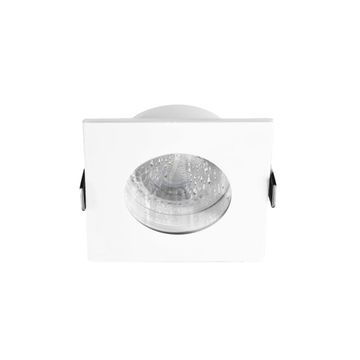 Встраиваемый точечный светильник GU10 CLT 046C1 WH IP44 белый Crystal Lux