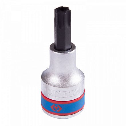 Цена на KING TONY (402750) Насадка (бита) торцевая 1/2", Torx, T50, L = 60 мм, с отверстием
