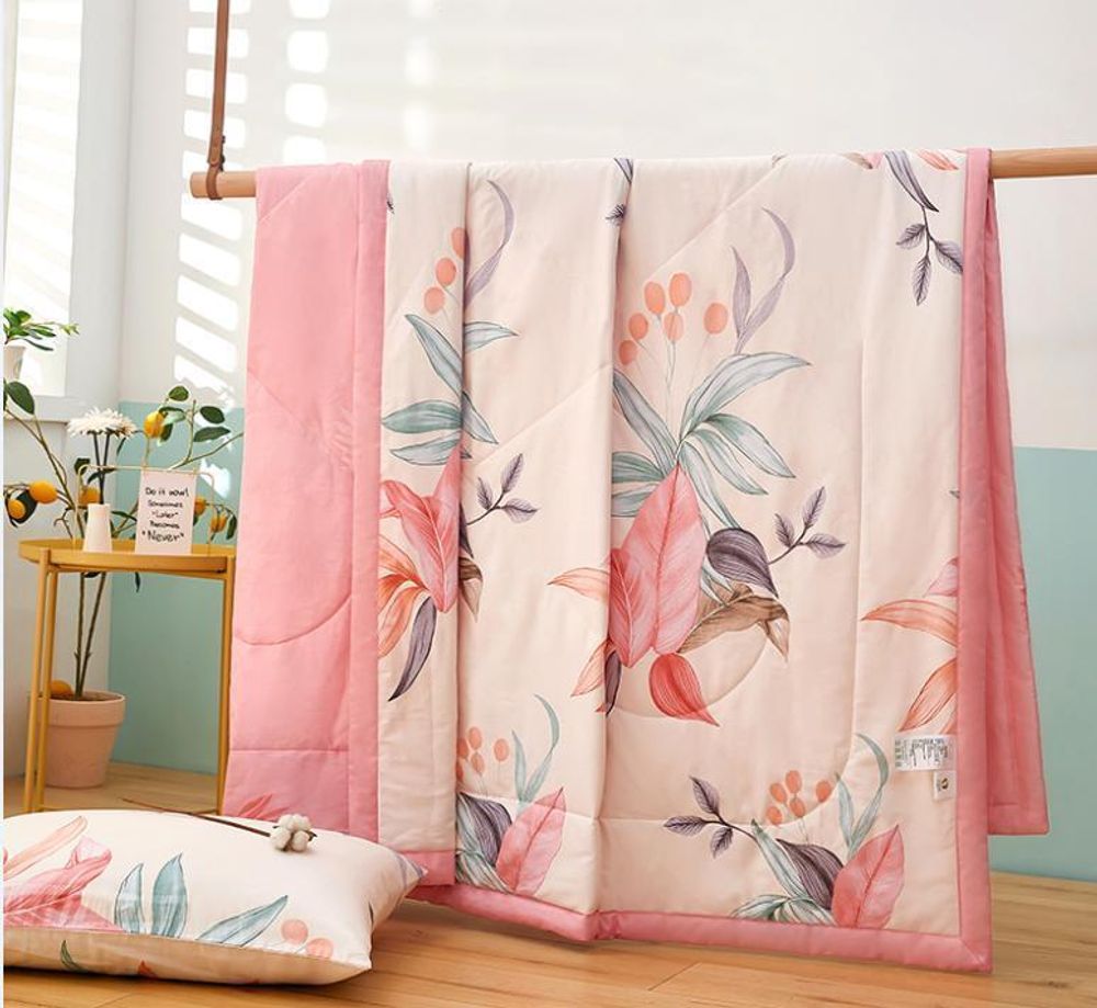 ZEPHYR HOME Одеяло летнее 200х230 Двуспалка розовое