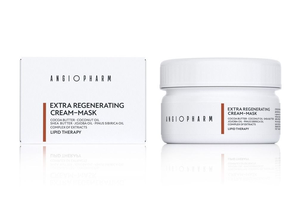 Экстраобогащенная регенерирующая крем-маска ANGIOPHARM Regenerating Cream-Mask 75мл