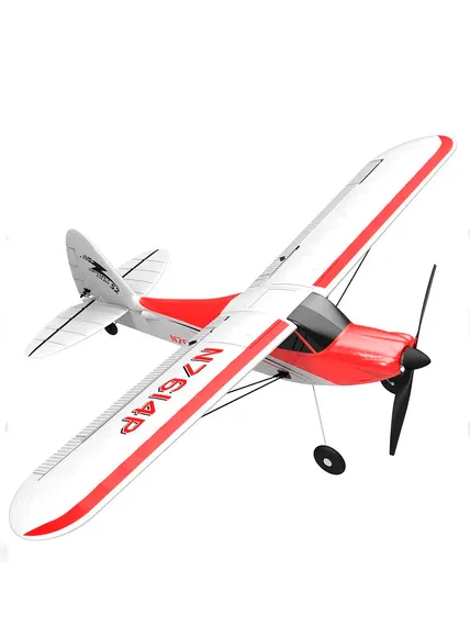 Радиоуправляемый самолет Volantex RC Sport Cub 400мм (красный) 2.4G RTF - EXA76202RR