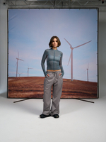Брюки Nothomme Blue Casual Pants Ultra-Thin/Lightweight "Extreme Gray" Women's