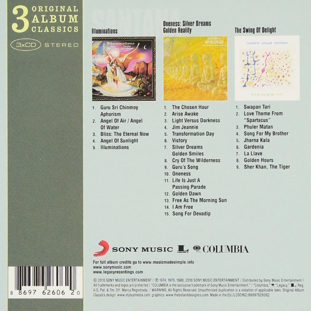 Santana / Original Album Classics (3CD)