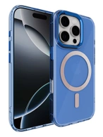 Чехол накладка iPhone 15 Pro Max 6.7" Gurdini Rome Series with Magsafe Blue
