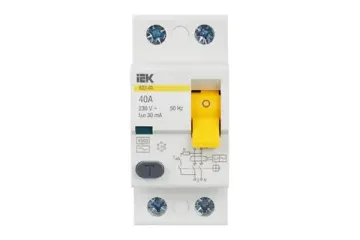УЗО IEK 2Р 40А 30мА ВД1-63