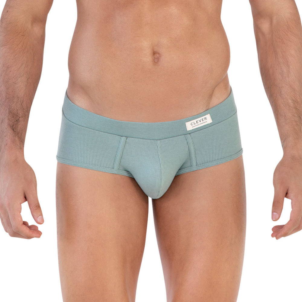 Зеленые трусы-брифы Spirit Piping Brief (Размер: L) (Цвет: зеленый)