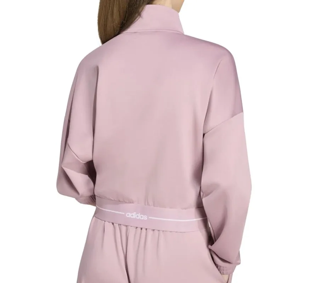 Женская Кофта теннисная Adidas Hyperglam Full Zip - magic mauve