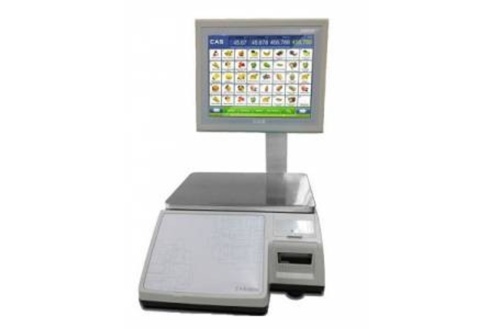 Весы с печатью этикеток - для самообслуживания  - CAS CL-7000-15S