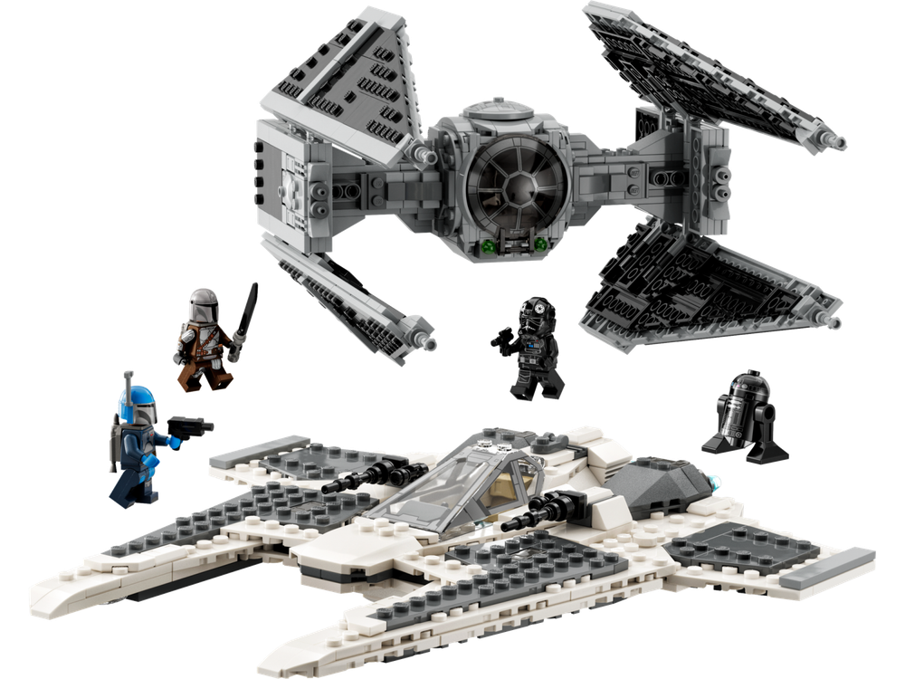 Конструктор Лего звездные войны Клык мандалорского истребителя LEGO Star Wars Mandalorian Fang TIE Interceptor 75348