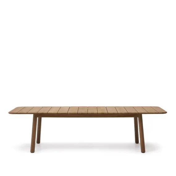 Раздвижной стол Turqueta 220-294x100 см из массива тика