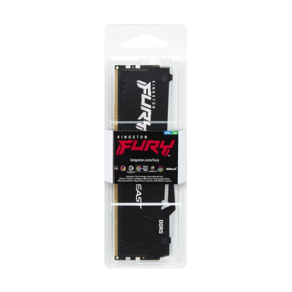 Оперативная память Kingston 32GB 5600MT/s DDR5 CL40 DIMM FURY Beast RGB