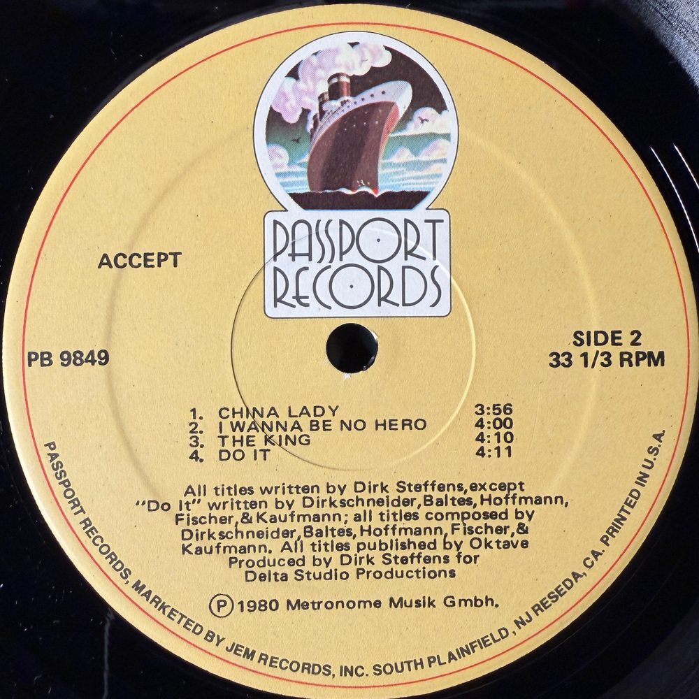 Accept - Accept (США 1980г.)