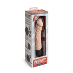Телесный вибратор-реалистик 6.5 Girthy Realistic Vibrator - 19 см. (Цвет: телесный)