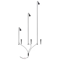Грунтовый светильник Muliphein A1084PA-3BK Arte Lamp