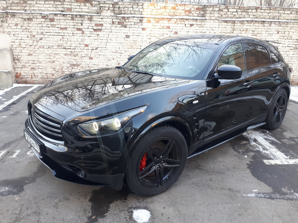 Антихром Infiniti QX70 FX37 FX50 FX30d