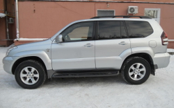 Порог Toyota Land Cruiser Prado 120 Полный профиль (1мм)
