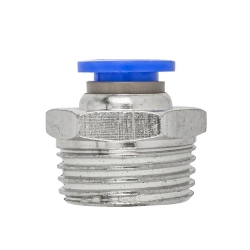 Фитинг для пластиковых трубок 8мм с наружной резьбой 1/2'' Forsage F-SPC08-04