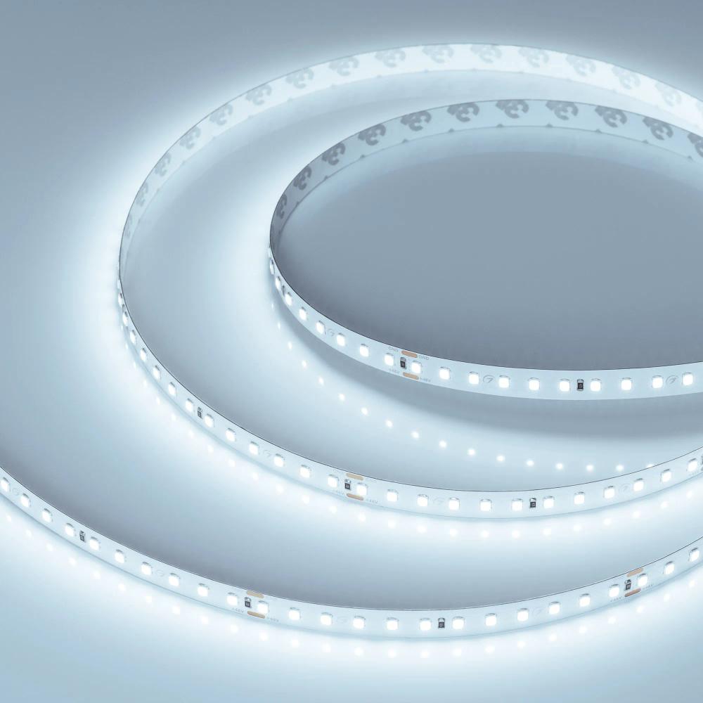 Светодиодная лента UL-A120-10mm 48V Cool 8K (10 W/m, IP20, 30m) (Arlight, Открытый) 053416