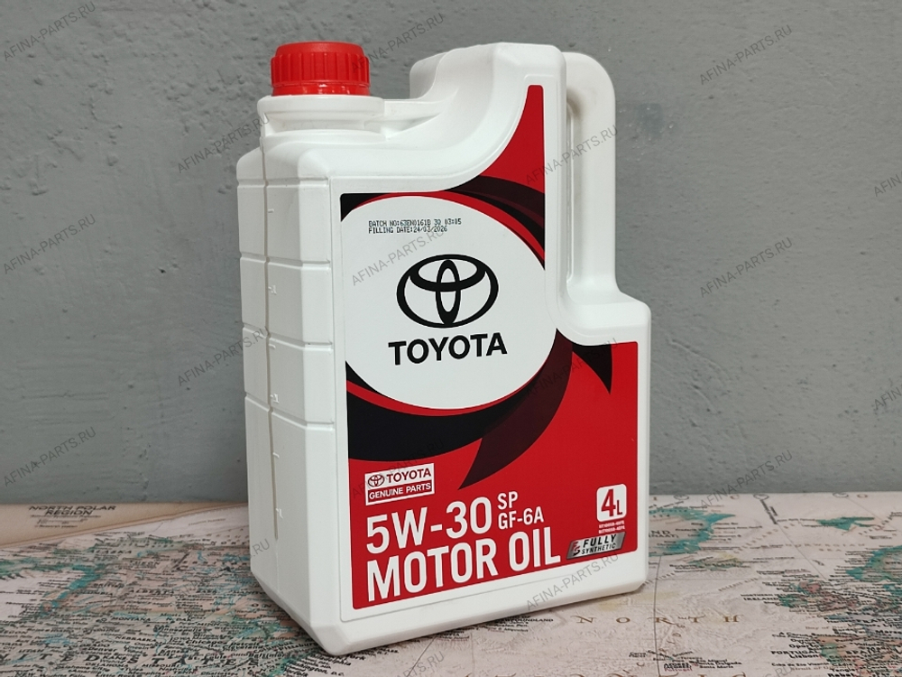 Масло моторное TOYOTA 5W30 SP