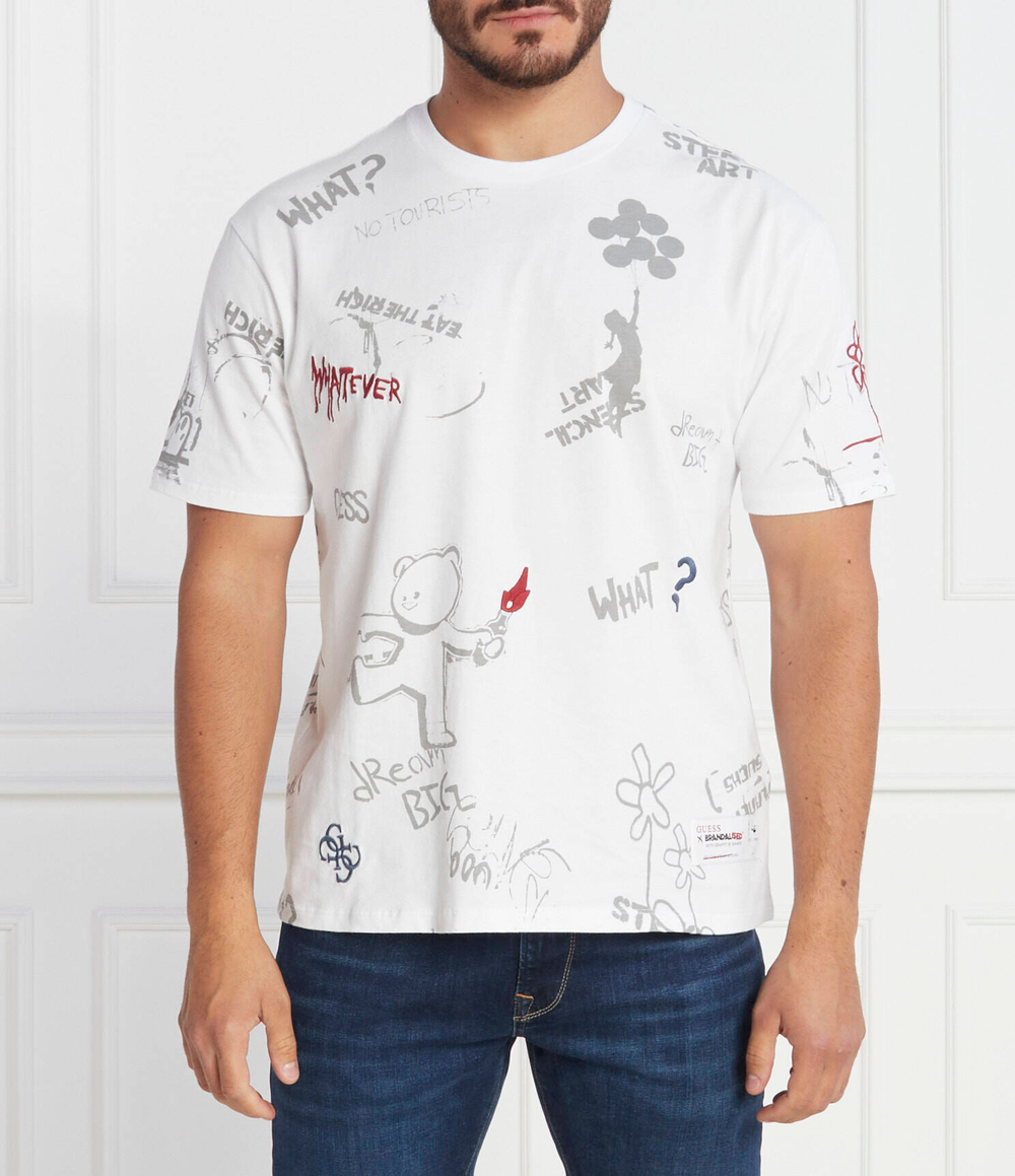 Футболка GUESS - белый(M3BI86 KBDL0)