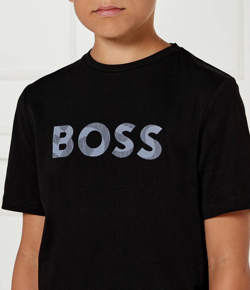 Футболка BOSS Kidswear - черный(J51210)