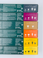 Кофейные капсулы Starbucks для Nespresso, набор из 6 видов по 10 капсул, 330 г (Швейцария)