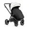 Коляска 2 в 1 Tutis Mio 3+ Leather Silver Grey