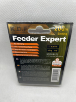 Леска с покрытием флюорокарбона KDF Feeder Expert 0,20 мм 200 м